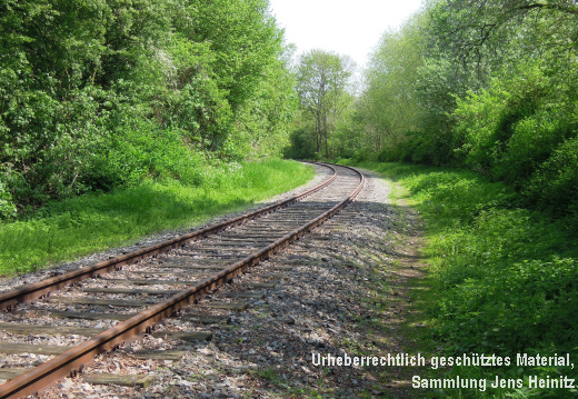 EBOE Strecke Blick nach Oldesloe Kurve Bestebrücke 18-Mai-2017
